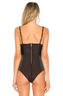 Fleur Du Mal Bullet Bodysuit Black 10 Fleur Du Mal Bullet Bodysuit Black -Hot Sale Clothing Store FLER WI143 V4
