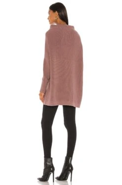 FREE PEOPLE Ottoman Slouchy Tunic Sweater Dress Nutmeg -Hot Sale Clothing Store FREE WD1691 V3