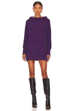 FREE PEOPLE Ottoman Slouchy Tunic Sweater Dress Nutmeg -Hot Sale Clothing Store FREE WD2391 V1