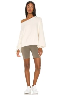 FREE PEOPLE Found My Friend Pullover Cream -Hot Sale Clothing Store FREE WK740 V5