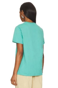 Ganni Gym Relaxed Tshirt Lagoon -Hot Sale Clothing Store GANR WS61 V3