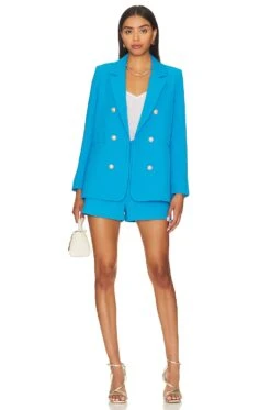 Leighton Crepe Blazer Amalfi Blue 11 Leighton Crepe Blazer Amalfi Blue -Hot Sale Clothing Store GLOV WO118 V5