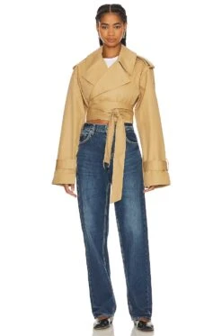 The Convertible Trench Coat British Tan -Hot Sale Clothing Store GRLR WO81 V3