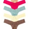 HANKY PANKY Five Low Rise Thongs Classics -Hot Sale Clothing Store HANK WI698 V1