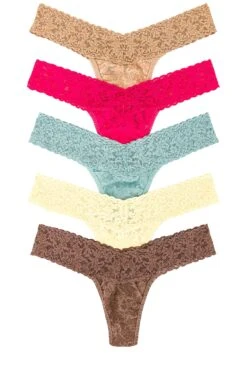 HANKY PANKY Five Low Rise Thongs Classics