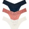 HANKY PANKY Original Rise Thong 3-pack Box Ivory, Himalayan Pink, & Nori 2 HANKY PANKY Original Rise Thong 3-pack Box Ivory, Himalayan Pink, & Nori -Hot Sale Clothing Store HANK WI749 V1