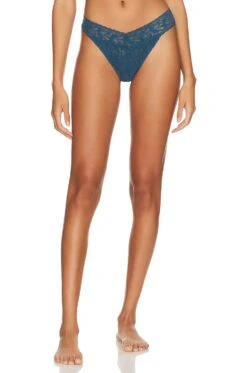 Hot Sale Clothing Store 9 HANKY PANKY Original Rise Thong Deep Waters