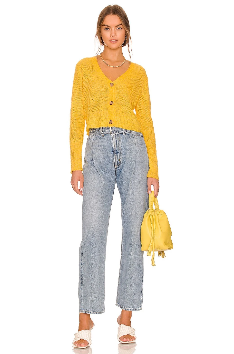 Mohair Cardigan Sunshine 6 Mohair Cardigan Sunshine - Image 4