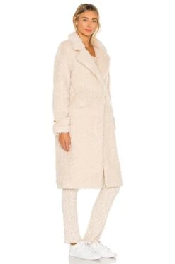 Laria Faux Fur Coat Ecru 8 Laria Faux Fur Coat Ecru -Hot Sale Clothing Store HEAR WO138 V3