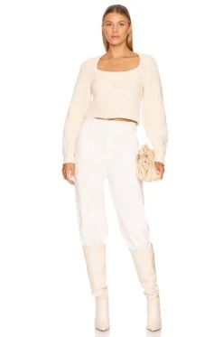 Bruna Sweater Ivory -Hot Sale Clothing Store HETR WK4 V4