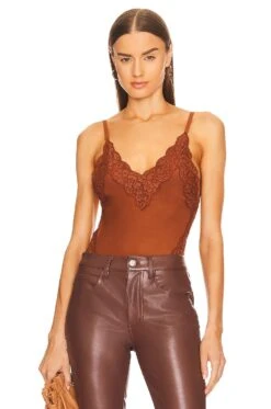 Back Off Bodysuit Milk Chocolate