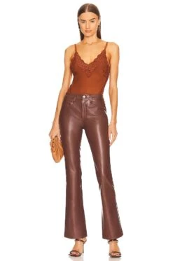 Back Off Bodysuit Milk Chocolate -Hot Sale Clothing Store HHER WI94 V5