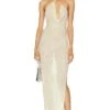 The Marta Gown Pale Yellow -Hot Sale Clothing Store HLSA WD37 V1