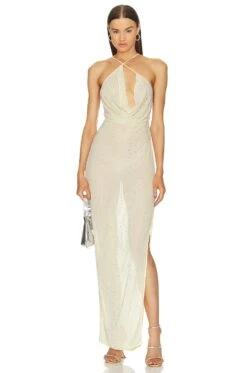 The Marta Gown Pale Yellow