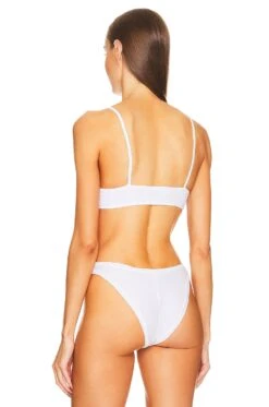 Jersey Organic Bralette White -Hot Sale Clothing Store HLSA WI3 V3