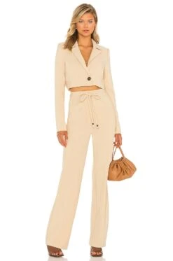 X REVOLVE Prague Pant Taupe -Hot Sale Clothing Store HOOF WP178 V4