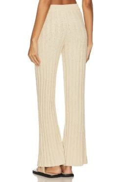 X REVOLVE Ilaria Boucle Pants Cream -Hot Sale Clothing Store HOOF WP216 V3