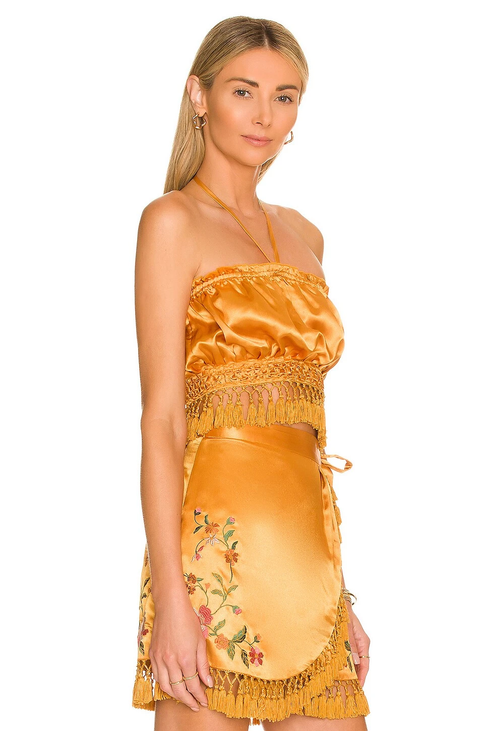 X REVOLVE Mika Bandeau Top Inca Gold 4 X REVOLVE Mika Bandeau Top Inca Gold - Image 2