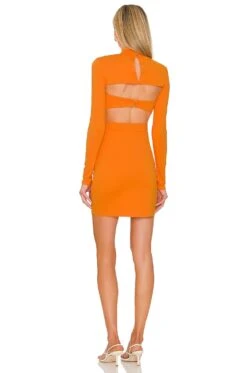 Antonella Mini Dress Bright Orange -Hot Sale Clothing Store HURR WD582 V3