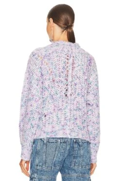 Isabel Marant Etoile Jallen Sweater Lavender -Hot Sale Clothing Store ISAR WK84 V3