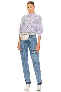 Isabel Marant Etoile Jallen Sweater Lavender -Hot Sale Clothing Store ISAR WK84 V4