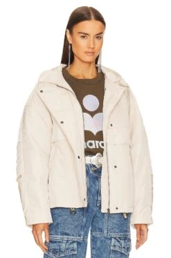 Isabel Marant Etoile Camillio Jacket Light Beige