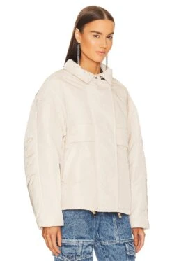 Isabel Marant Etoile Camillio Jacket Light Beige -Hot Sale Clothing Store ISAR WO91 V3