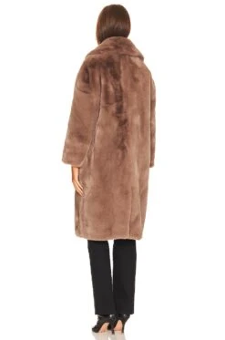 JAKKE Katie Faux Fur Coat Mushroom 9 JAKKE Katie Faux Fur Coat Mushroom -Hot Sale Clothing Store JKKE WO5 V4