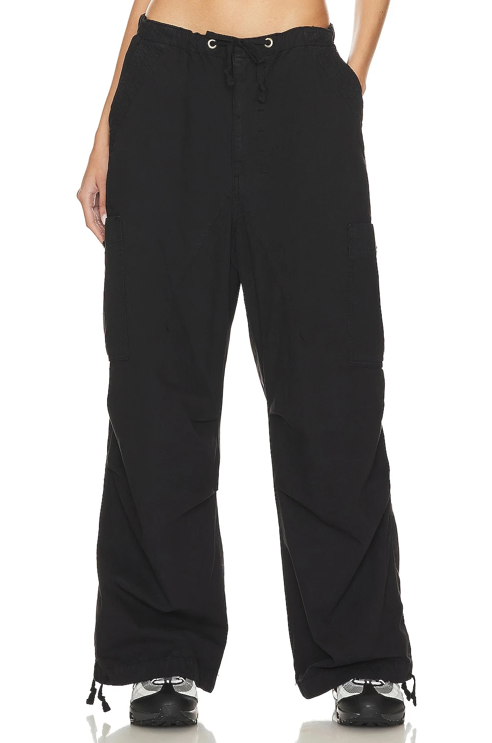 Jaded London Parachute Cargo Pants Black 3 Jaded London Parachute Cargo Pants Black