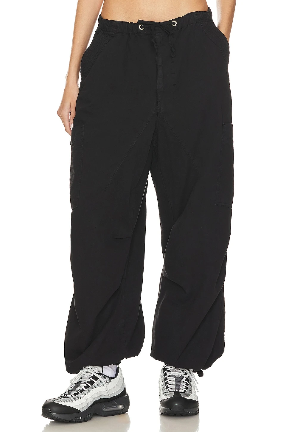 Jaded London Parachute Cargo Pants Black 4 Jaded London Parachute Cargo Pants Black - Image 2