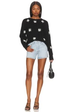 Hendrix Sweater Midnight Daisy -Hot Sale Clothing Store JNAX WK321 V4