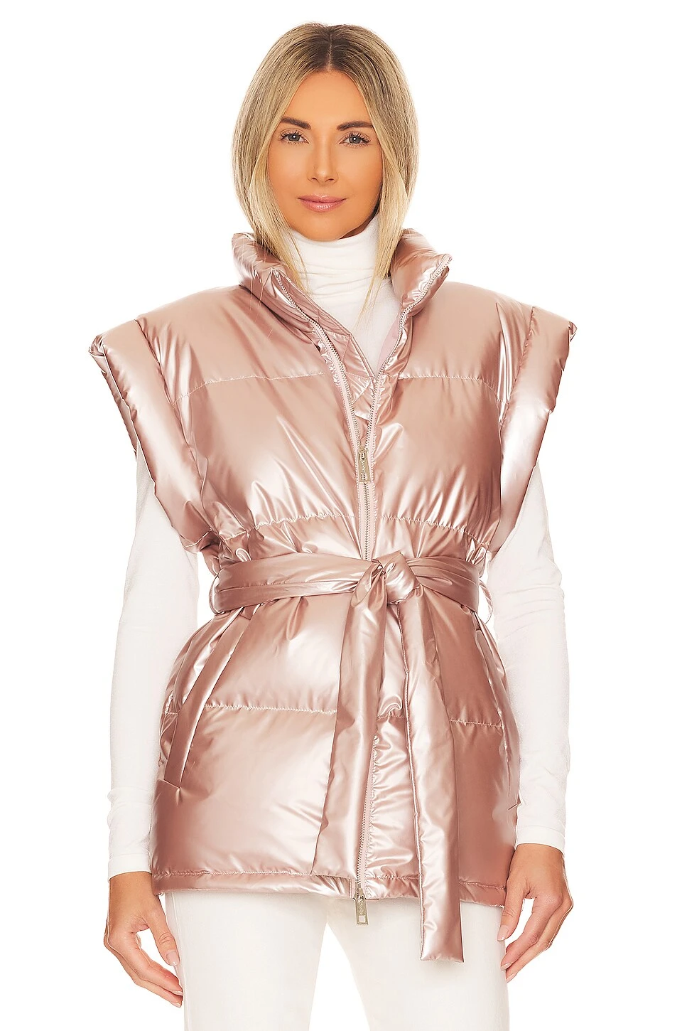 Nylon Vest Champagne 4 Nylon Vest Champagne - Image 2