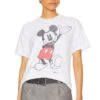 Waving Mickey Tee White -Hot Sale Clothing Store JUNK WS1812 V1