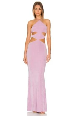 X REVOLVE Sloane Gown Chartreuse -Hot Sale Clothing Store KATR WD239 V1