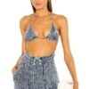 Barely Bikini Top Vintage Indigo -Hot Sale Clothing Store KNOR WI1 V1