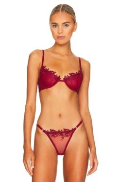 Zahra Underwire Bra Red