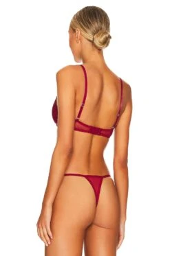 Zahra Underwire Bra Red -Hot Sale Clothing Store KTHE WI140 V3