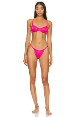 Bowie Underwire Bra Hot Pink 9 Bowie Underwire Bra Hot Pink -Hot Sale Clothing Store KTHE WI161 V4