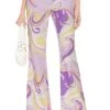 Lane Flared Trouser Light Orchid Multi Saint Martin -Hot Sale Clothing Store LAGR WP76 V1