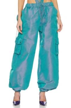 Low Rise Utility Pant Aqua