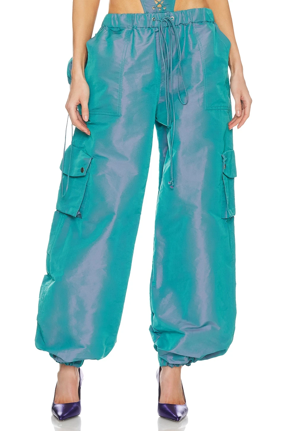 Low Rise Utility Pant Aqua 3 Low Rise Utility Pant Aqua