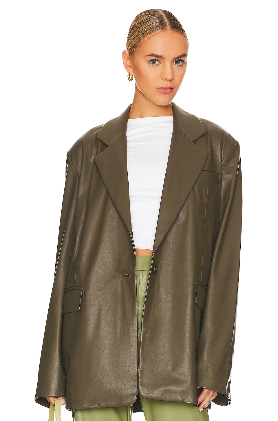 Kassandra Blazer Khaki 4 Kassandra Blazer Khaki - Image 2