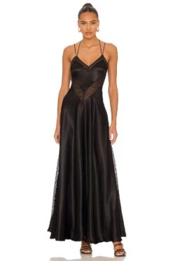 Jaegar Maxi Dress Black