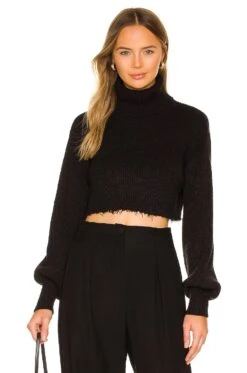 Lucia Cropped Turtleneck Olive Bark 17 Lucia Cropped Turtleneck Olive Bark -Hot Sale Clothing Store LCDE WK167 V1
