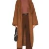 Manilow Coat Brown -Hot Sale Clothing Store LCDE WO170 V1