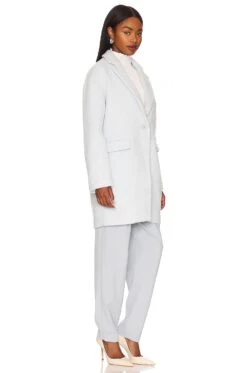 Elio Coat Light Blue -Hot Sale Clothing Store LCDE WO176 V3