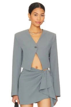 Neptune Blazer Slate Gray