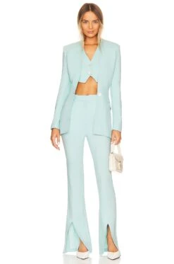 Ospen Notched Pant Plein Air Blue -Hot Sale Clothing Store LCDE WP278 V4