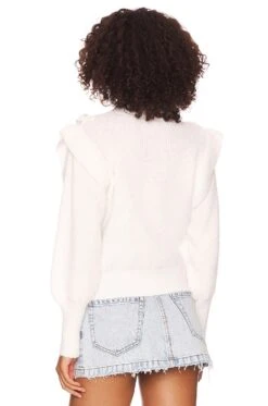 Victoria Sweater Ivory -Hot Sale Clothing Store LEAX WK144 V3