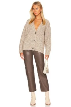 PANTALÓN EXPOSED ZIP Mushroom -Hot Sale Clothing Store LNA WP164 V4